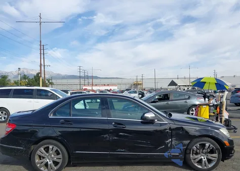 2008 Mercedes-Benz C 300 Luxury/Sport from USA, damaged, VIN WDDGF54X18R018862